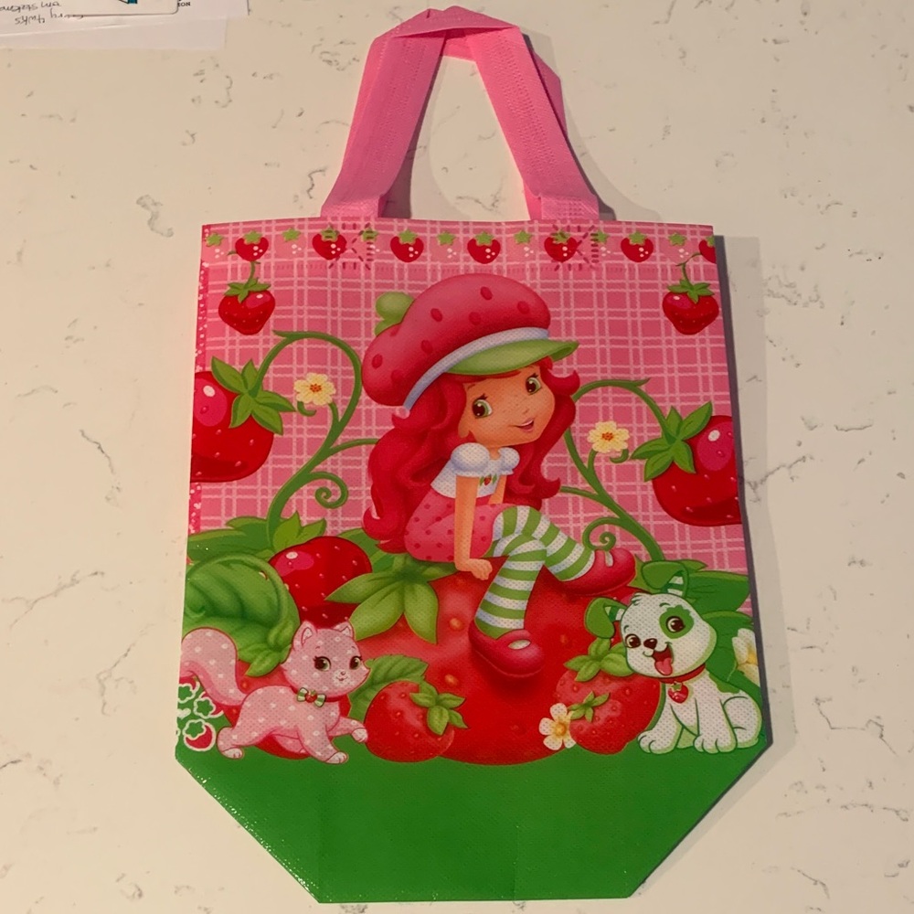 Strawberry Shortcake Themed Reusable Bag/Gift bag